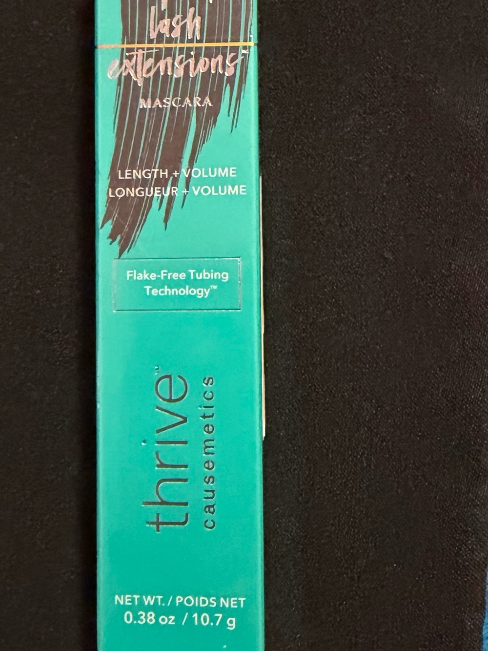 thrive causemetics Mascara Box - Teal and Black
